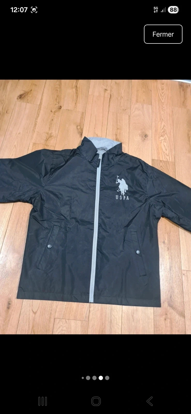 Chaqueta negra M nueva US POLO – photo 4
